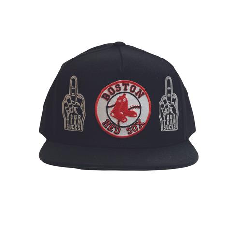 DOUBLE FU BOSTON SNAPBACK HAT