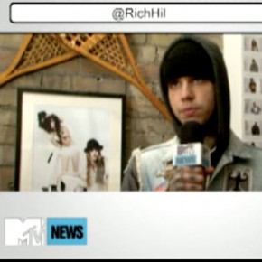 Spotted On MTV Canada: Community 54 In 'Rich Hil Tells MTV News He's Working With The Weeknd'