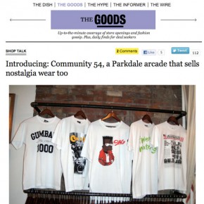 Spotted On Toronto Life: 'Community 54, A Parkdale Arcade That Sells Nostalgia Wear Too'