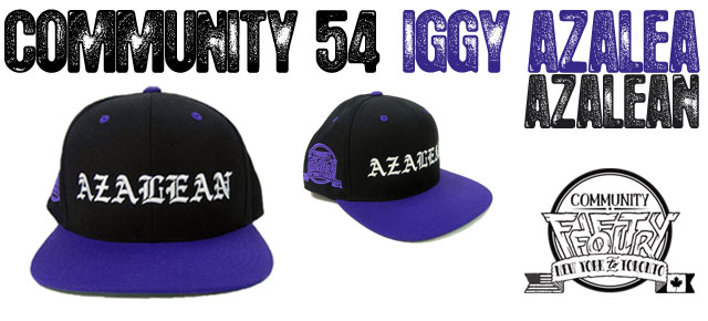 IGGY AZALEA X COMMUNITY 54 Limited Edition Snapback